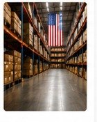 アメリカの商品倉庫